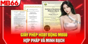 Giấy Phép Hoạt Động MB66 Hợp Pháp Và Minh Bạch
